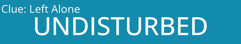 Left Alone