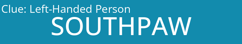 Left-Handed Person