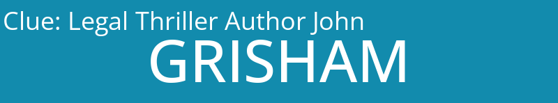 Legal Thriller Author John