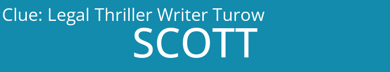 Legal Thriller Writer Turow