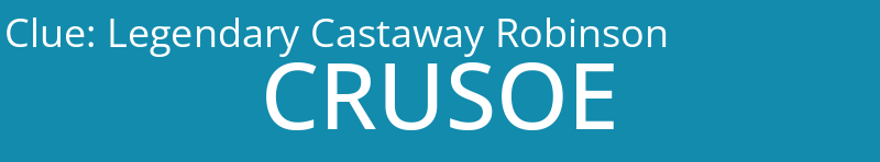 Legendary Castaway Robinson