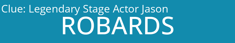 Legendary Stage Actor Jason