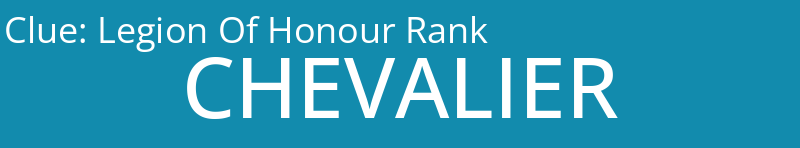 Legion Of Honour Rank