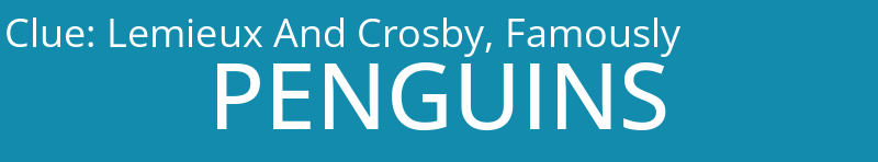 Lemieux And Crosby, Famously