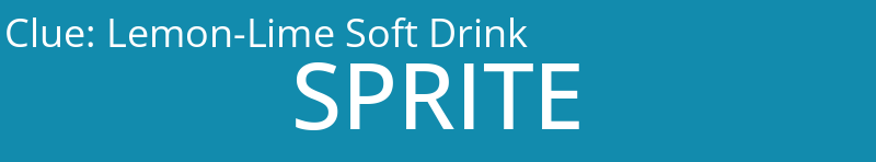 Lemon-Lime Soft Drink