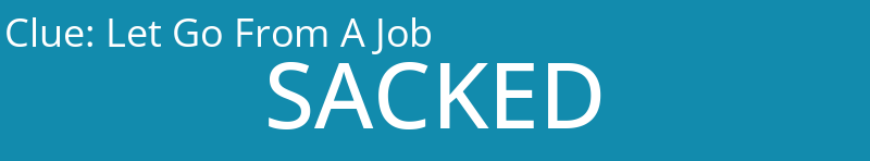 Let Go From A Job