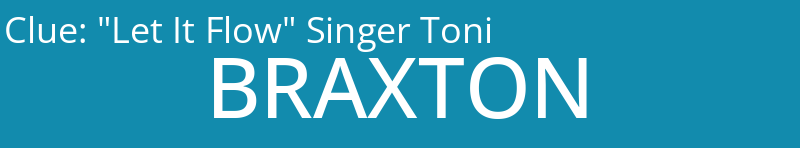 "Let It Flow" Singer Toni