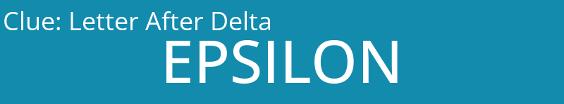Letter After Delta