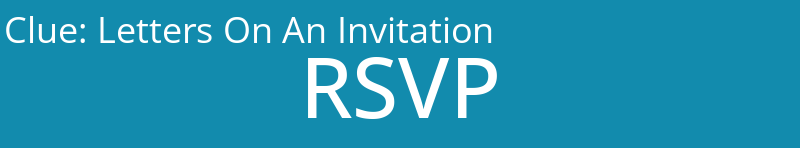 Letters On An Invitation