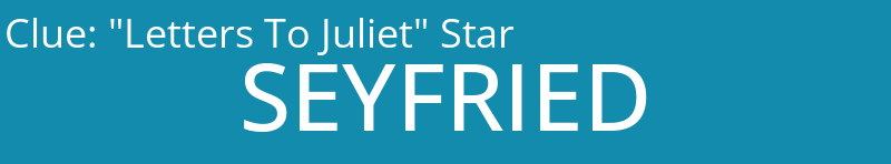 "Letters To Juliet" Star