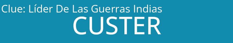 Líder De Las Guerras Indias