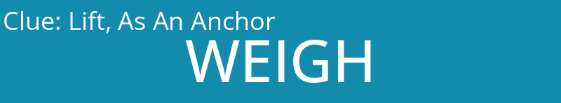Lift, As An Anchor