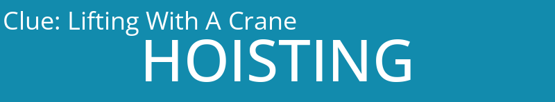 Lifting With A Crane