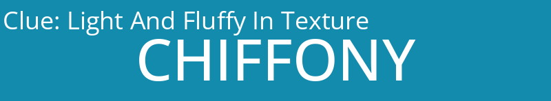 Light And Fluffy In Texture