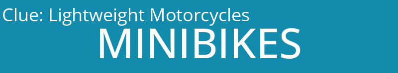 Lightweight Motorcycles