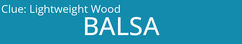 Lightweight Wood
