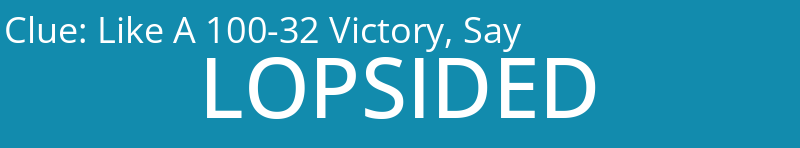 Like A 100-32 Victory, Say