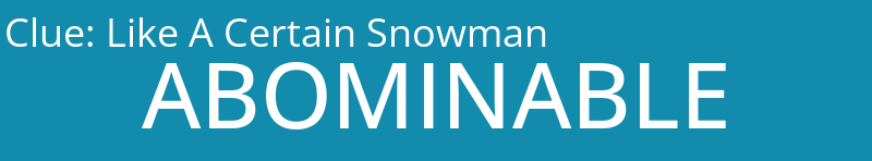 Like A Certain Snowman