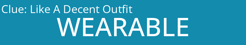 Like A Decent Outfit