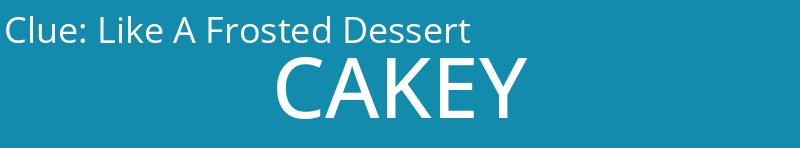 Like A Frosted Dessert