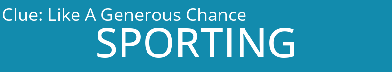 Like A Generous Chance