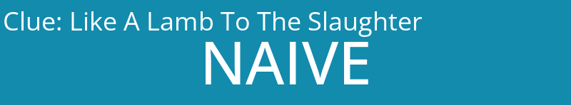 Like A Lamb To The Slaughter