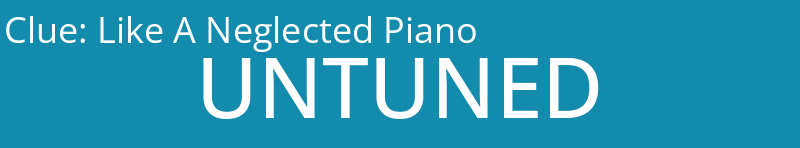 Like A Neglected Piano