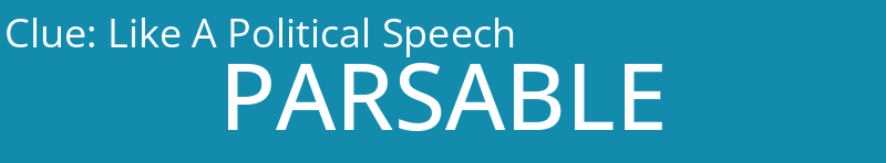 Like A Political Speech