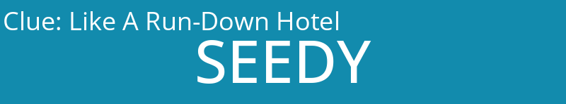 Like A Run-Down Hotel