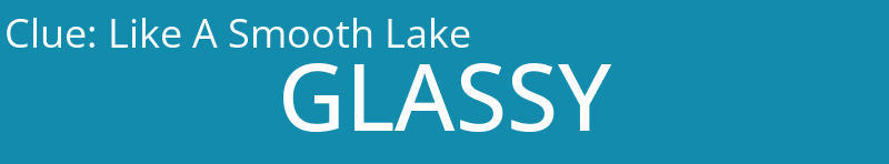 Like A Smooth Lake