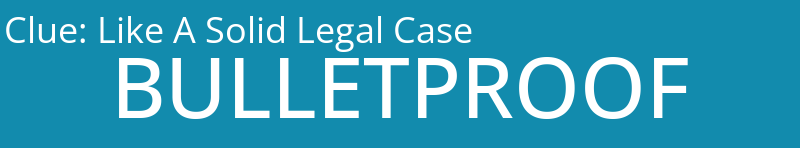 Like A Solid Legal Case