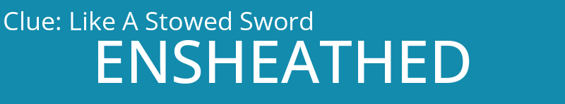 Like A Stowed Sword