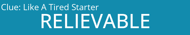 Like A Tired Starter