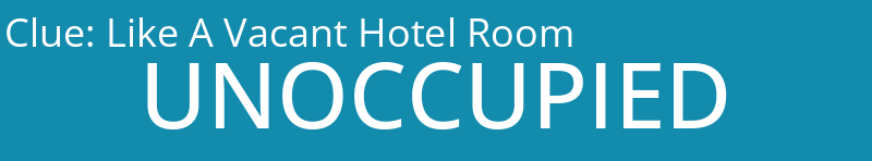 Like A Vacant Hotel Room