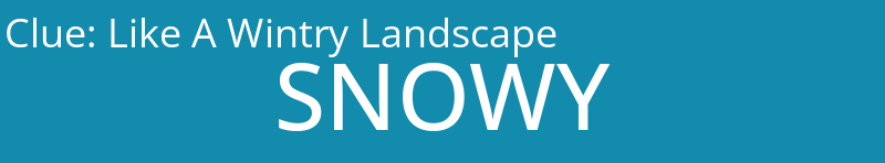 Like A Wintry Landscape