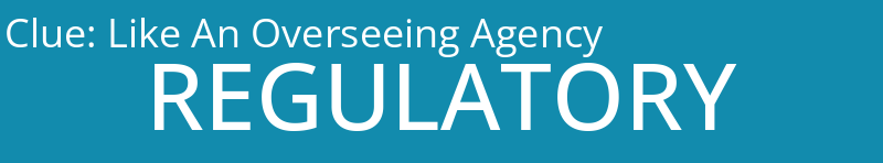 Like An Overseeing Agency