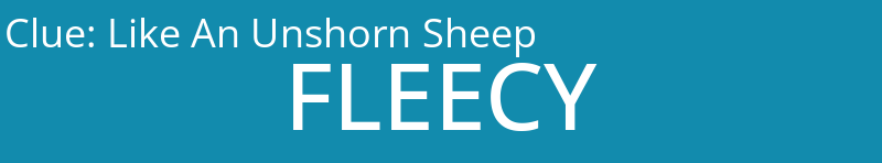 Like An Unshorn Sheep