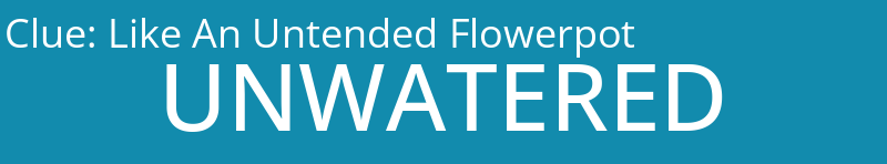 Like An Untended Flowerpot