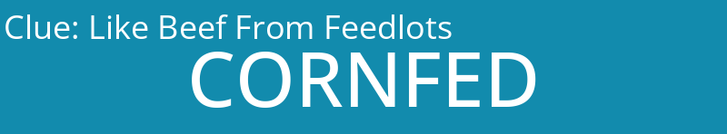 Like Beef From Feedlots