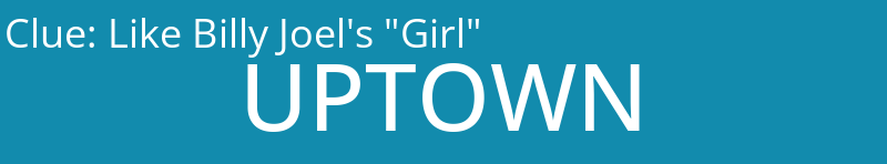 Like Billy Joel's "Girl"