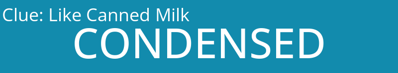 Like Canned Milk