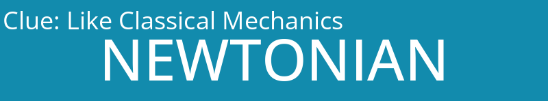 Like Classical Mechanics