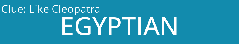 Like Cleopatra