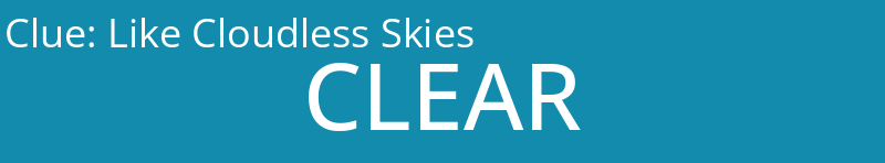 Like Cloudless Skies