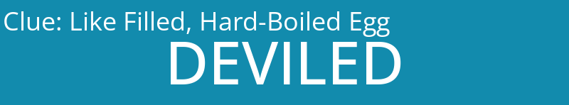 Like Filled, Hard-Boiled Egg