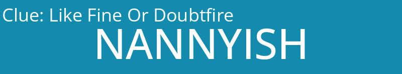 Like Fine Or Doubtfire