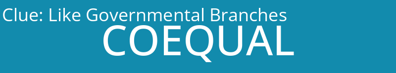 Like Governmental Branches