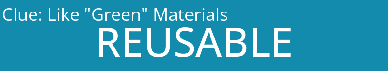 Like "Green" Materials