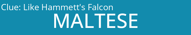 Like Hammett's Falcon