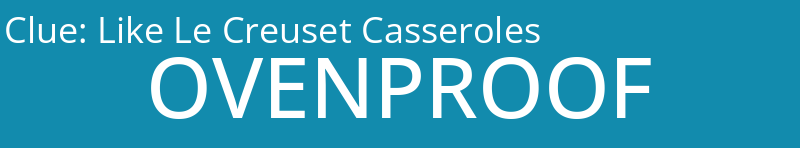 Like Le Creuset Casseroles